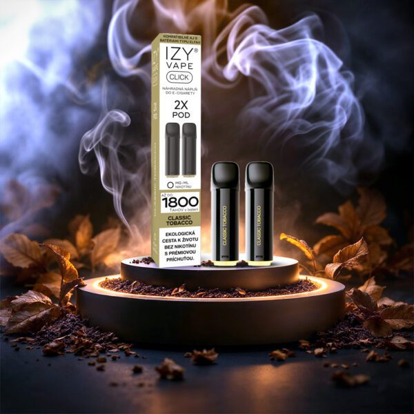 IZY CLICK 2x2ml Classic Tobacco 0mg