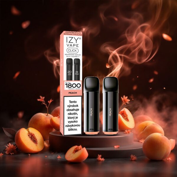 IZY CLICK 2x2ml Peach 20mg