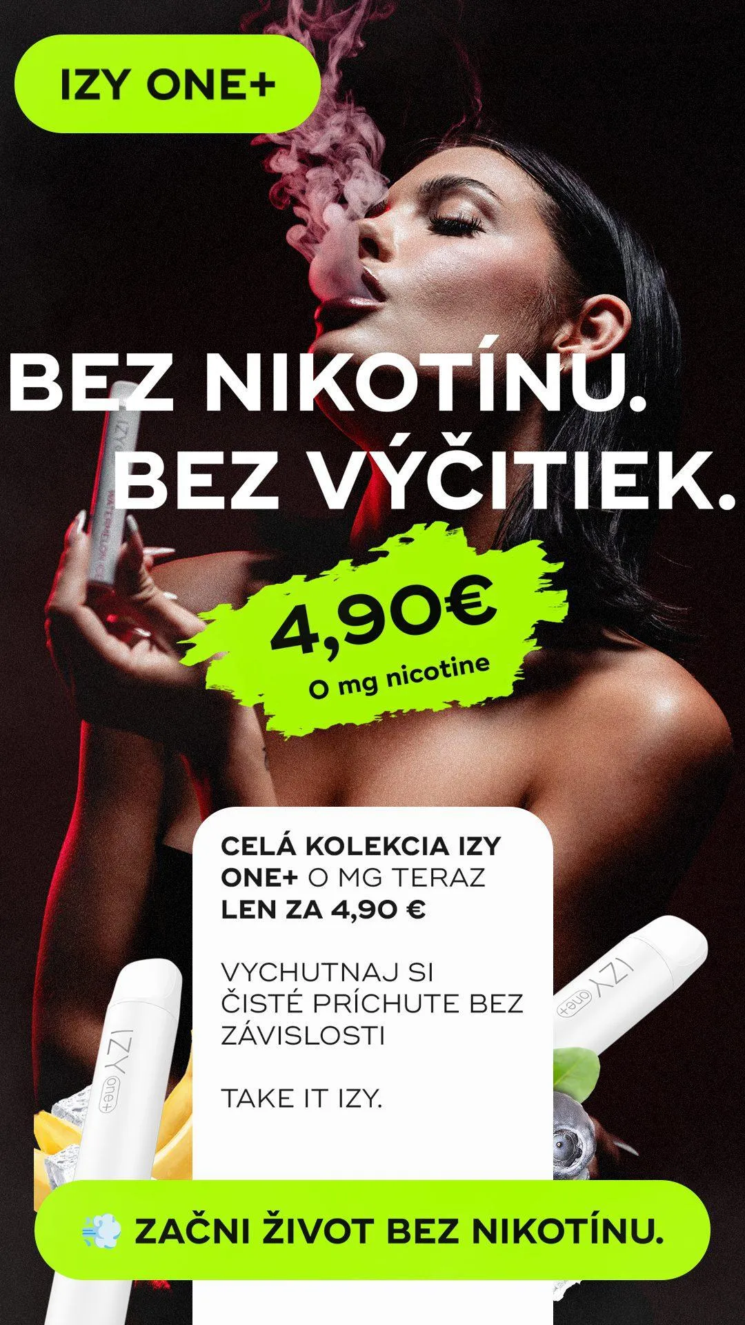 IZY VAPE  Prmiov e-cigarety, liquidy a prsluenstvo